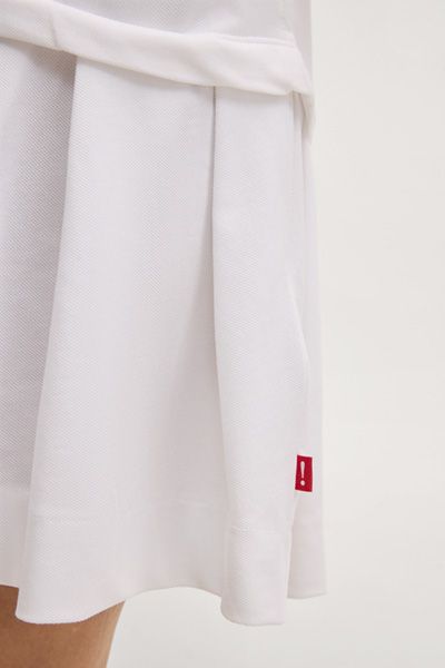 Mini-Polokleid mit Faltenrock