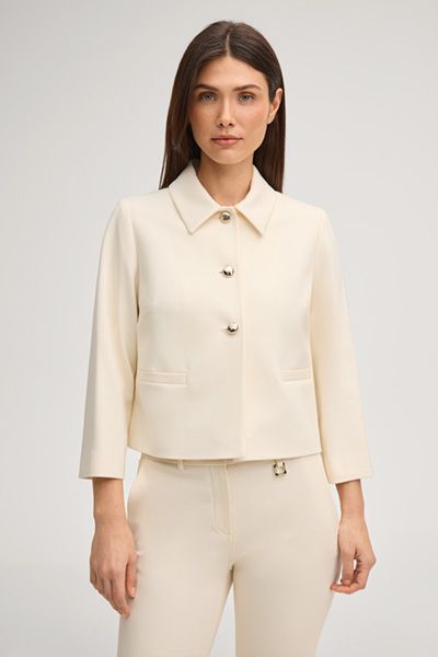 Elegante Kurzjacke mit Goldknöpfen