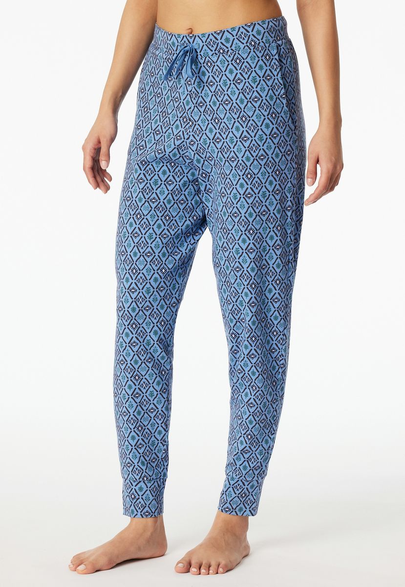 Loungehose aus Bio-Baumwolle mit Muster