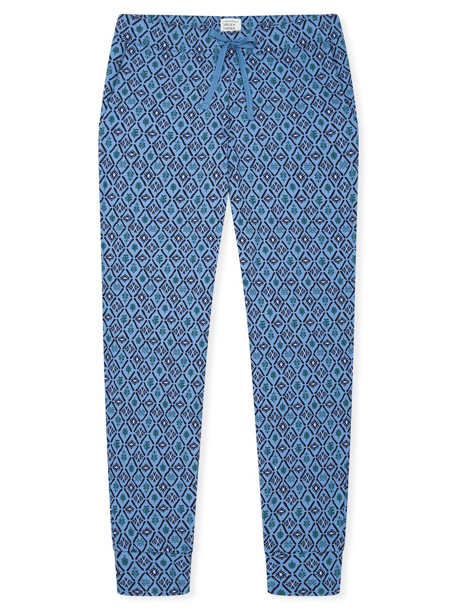Loungehose aus Bio-Baumwolle mit Muster