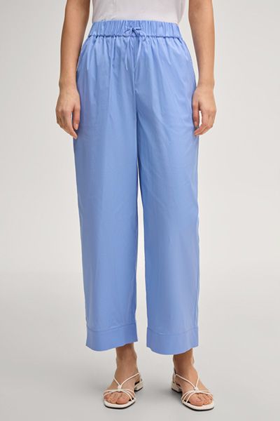 Leichte Baumwollmix-Hose mit Tunnelzug