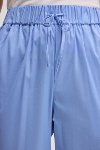 Leichte Baumwollmix-Hose mit Tunnelzug
