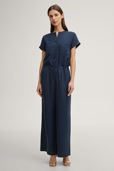 Eleganter Jumpsuit mit weitem Bein