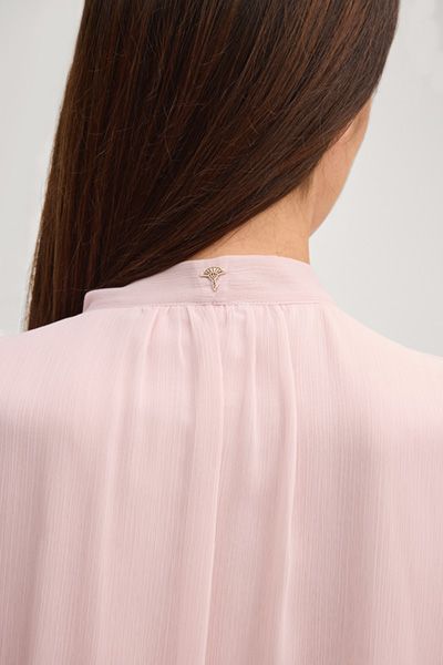 Schluppen-Hängerkleid mit Lagen-Detail