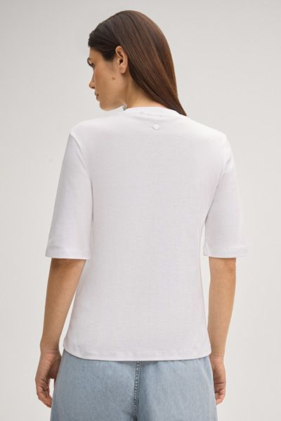 Baumwoll-T-Shirt mit Brusttasche