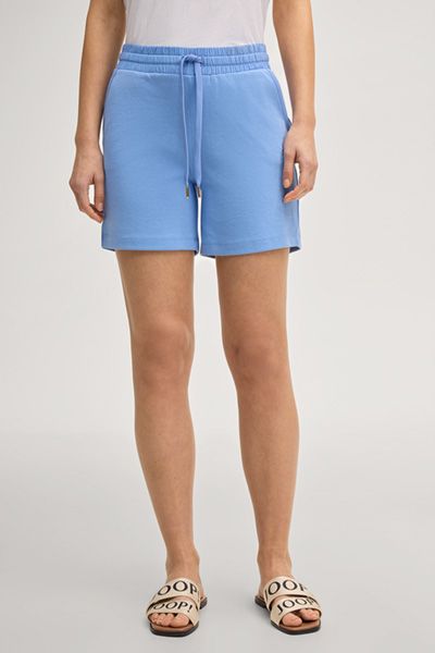 Bequeme Baumwoll-Sweat-Shorts mit Kordelzug