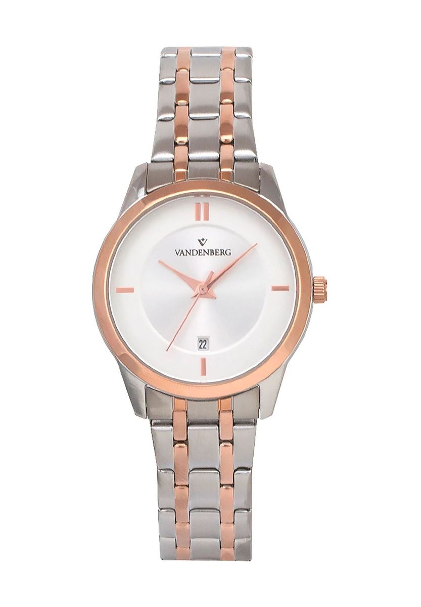 Elegante Gliederarmband-Armbanduhr