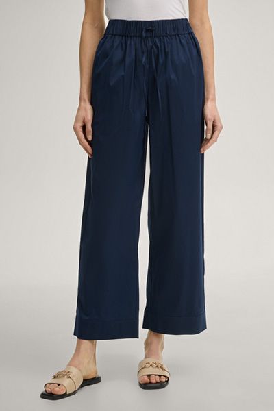 Leichte Wide-Leg-Hose mit Tunnelzug