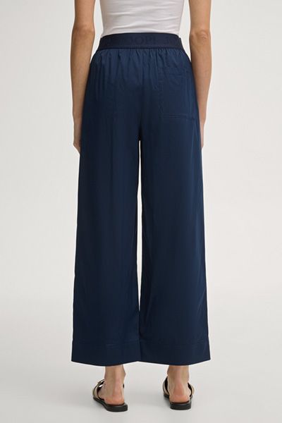 Leichte Wide-Leg-Hose mit Tunnelzug