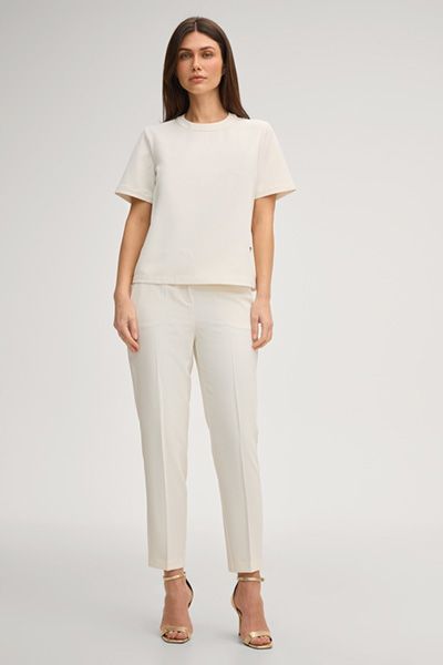 Minimalistisches Rundhals-Blusenshirt