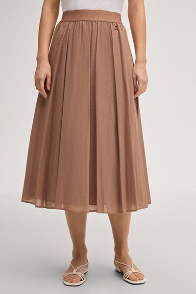 Eleganter Midi-Rock in A-Linie