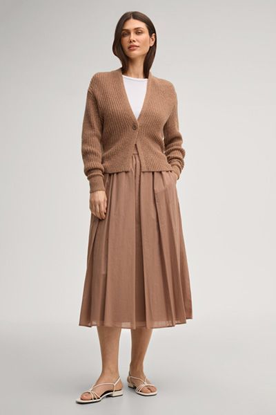Eleganter Midi-Rock in A-Linie