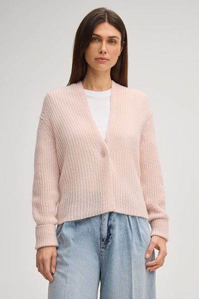 Cardigan aus Alpaka-Woll-Mix