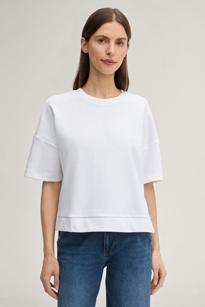 Minimalistisches Boxy Rundhals-Sweatshirt
