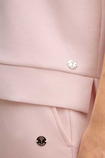 Kurzärmeliges Modal-Sweatshirt mit Raglanärmeln