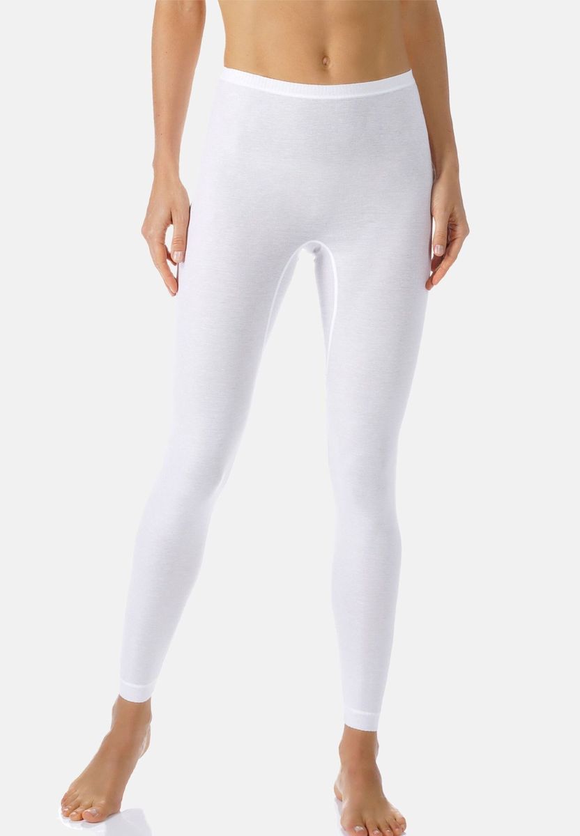 Nahtlose Baumwoll-Leggings mit Taillensitz