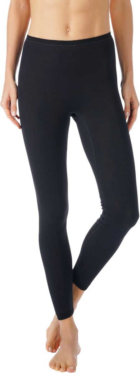 Nahtlose Baumwoll-Leggings mit Hochbund