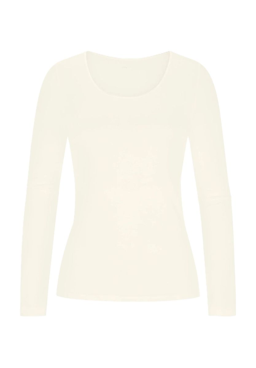 Elegantes Langarm-Shirt mit U-Ausschnitt