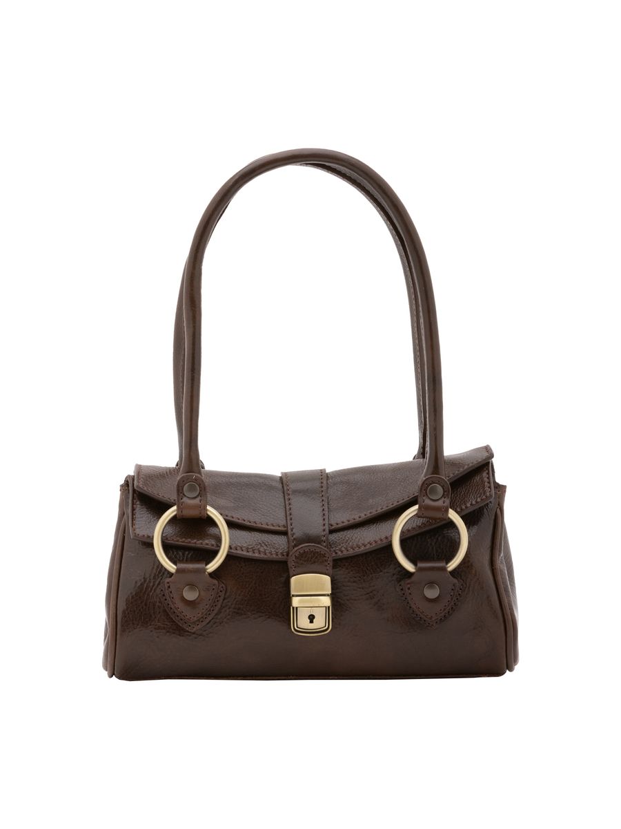 Klassische italienische Leder-Bowler