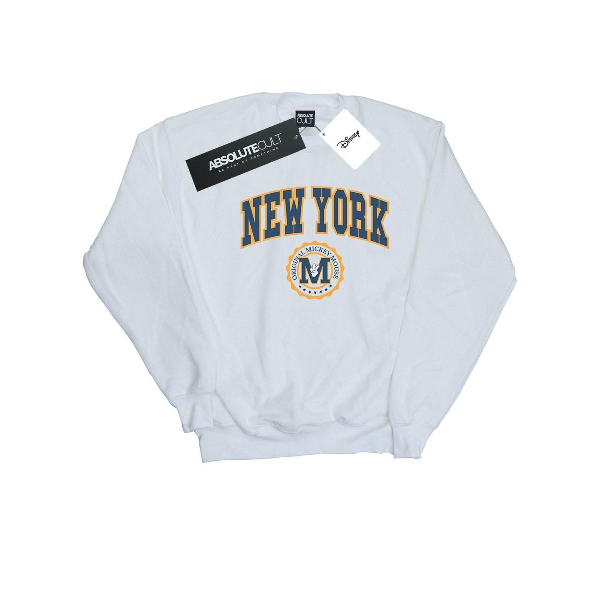 Mickey Mouse Sweatshirt mit College-Grafik