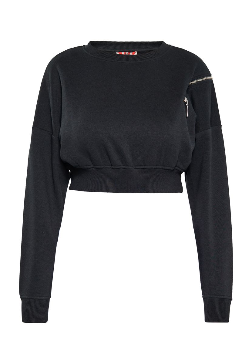 Übergroßes Sweatshirt mit Graffiti-Grafik