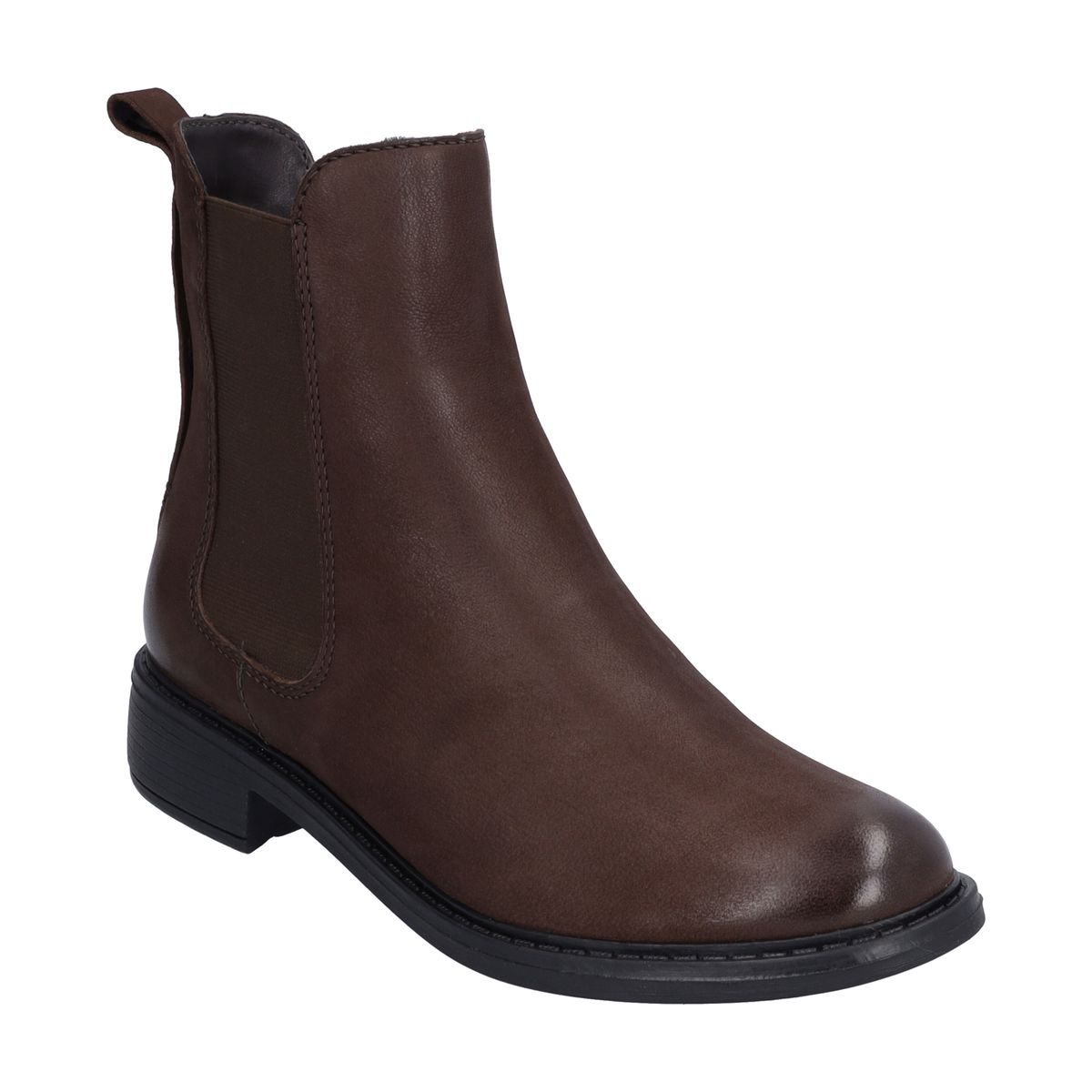 Elegante Chelsea-Stiefeletten aus Leder
