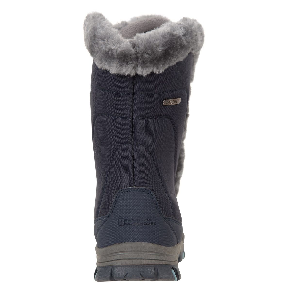 Gefütterte Schneestiefel mit Pelzimitat