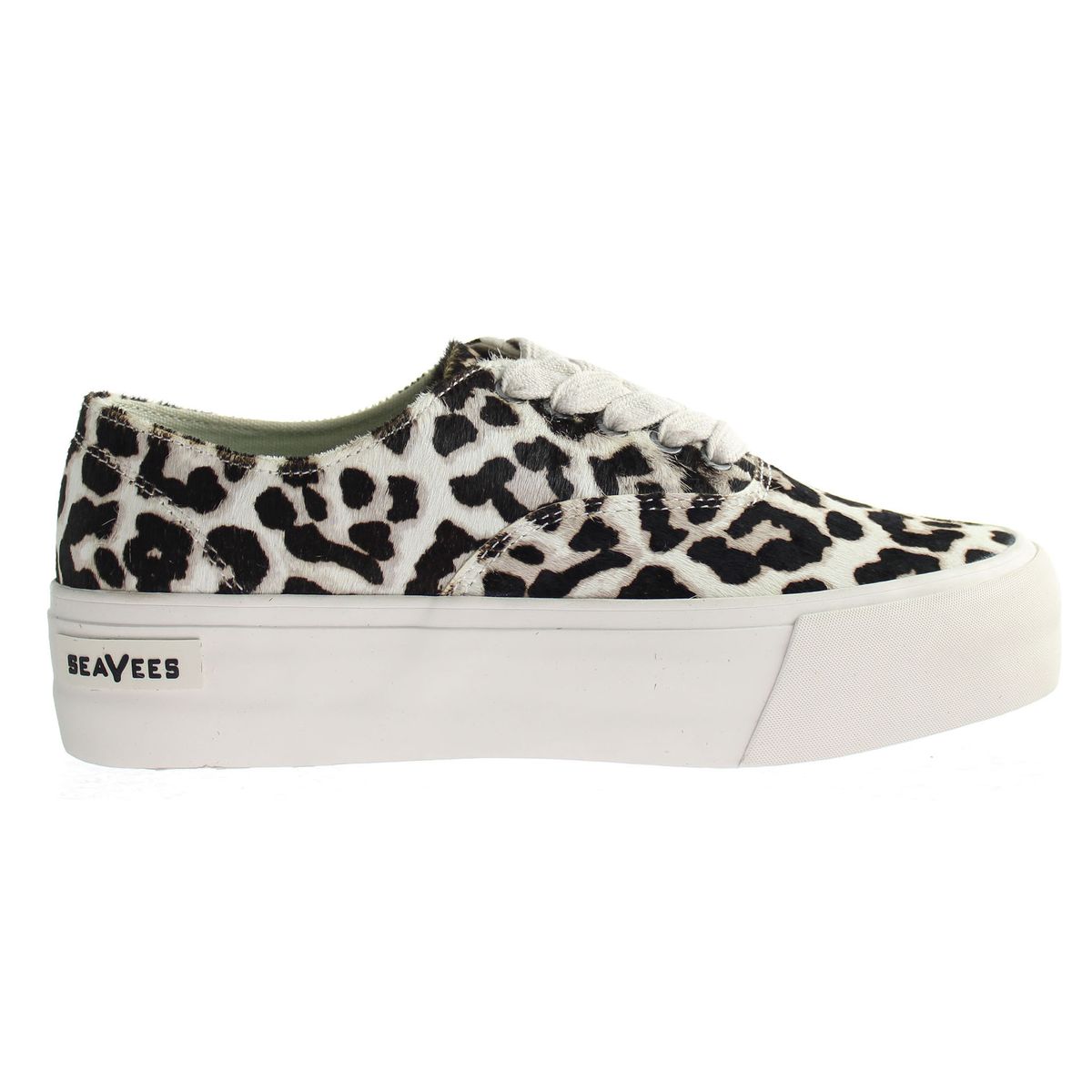 Plateau-Sneaker mit Leopardenmuster