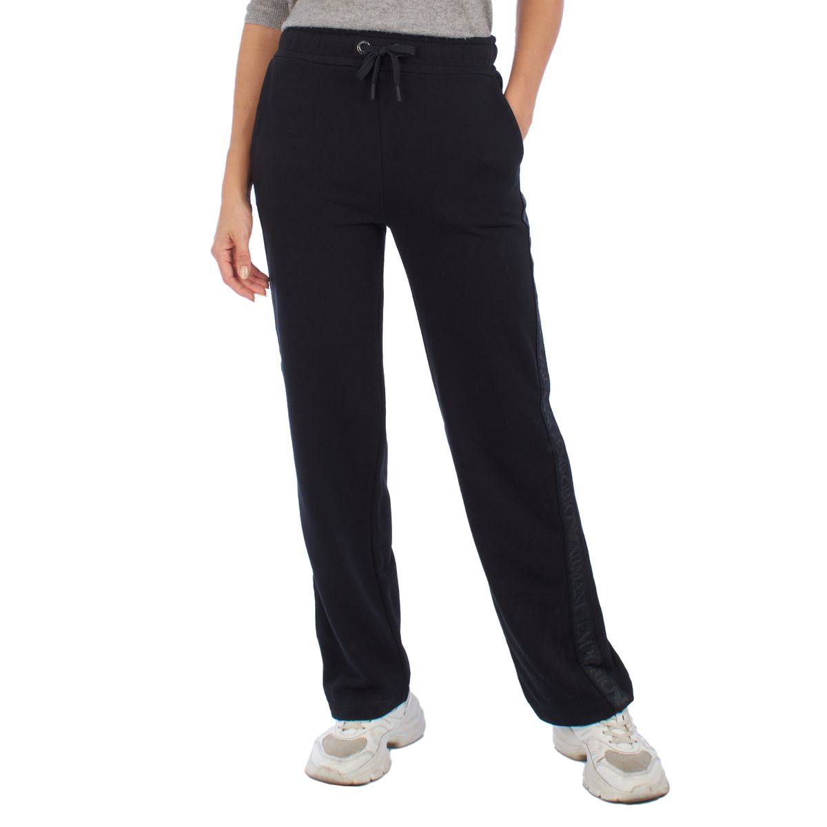 Gerade geschnittene Jogginghose mit Logoband