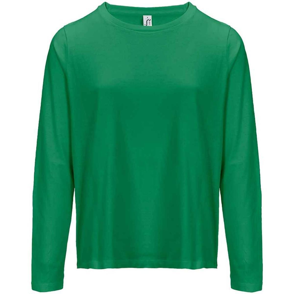 Essentielles Langarmshirt mit Rundhalsausschnitt