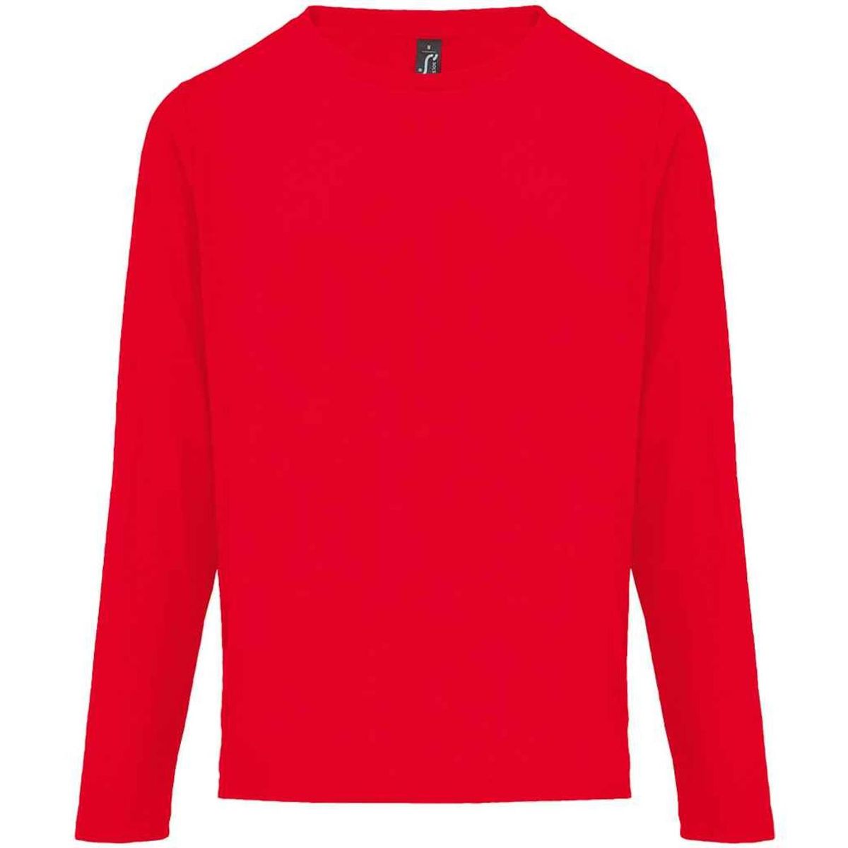 Essentielles Langarmshirt mit Rundhalsausschnitt