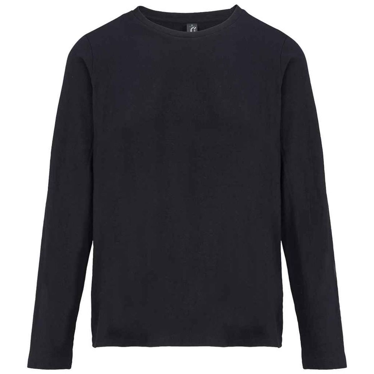 Essentielles Langarmshirt mit Rundhalsausschnitt