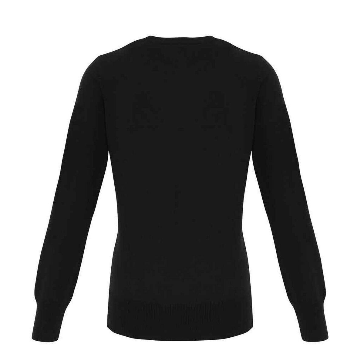 Klassische Feinstrickjacke mit V-Ausschnitt