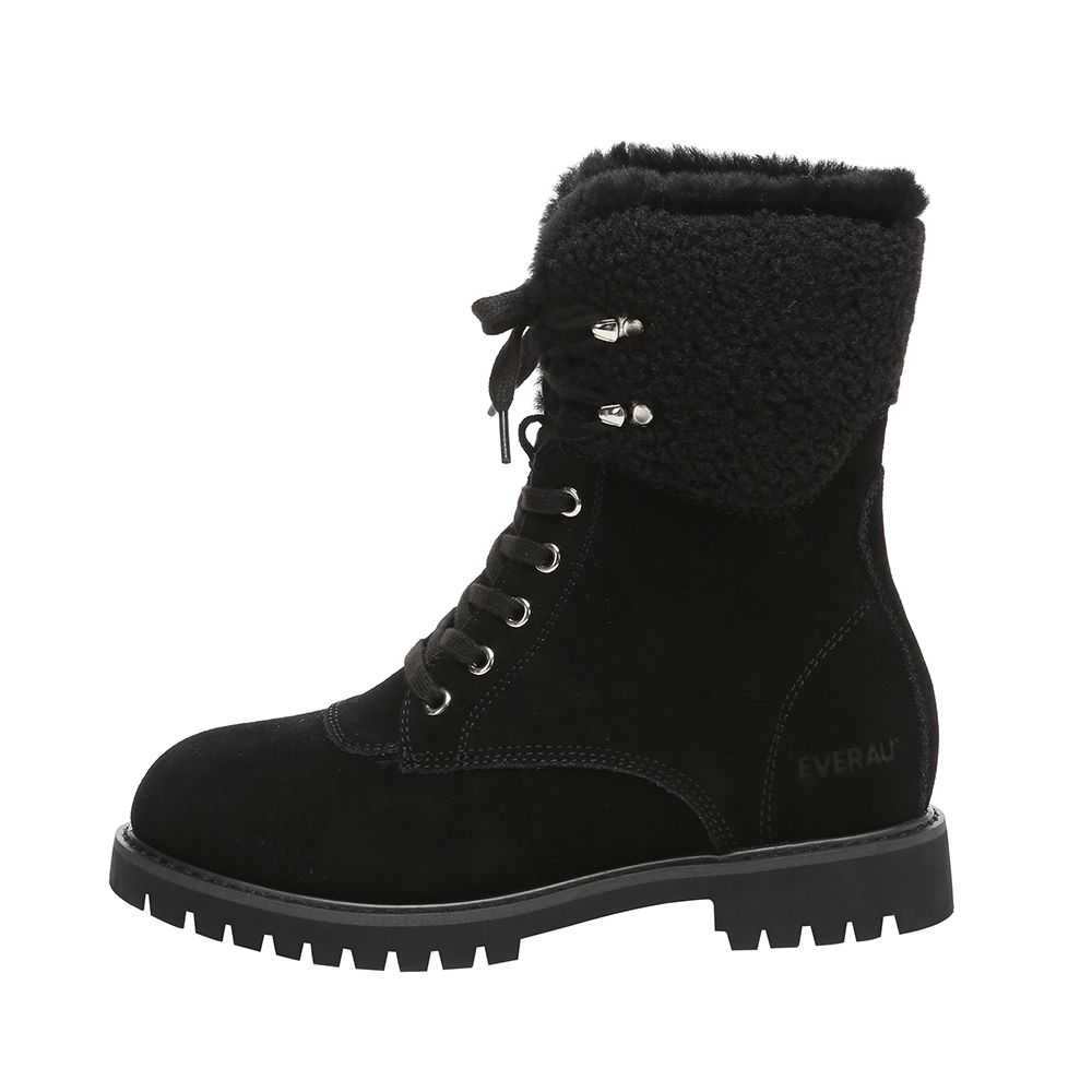 Sittella Chunky Wildleder Winterstiefel