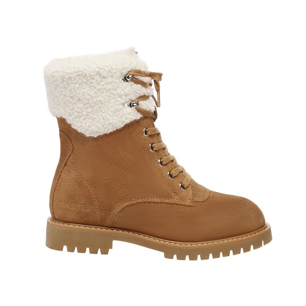 Sittella Chunky Wildleder Winterstiefel