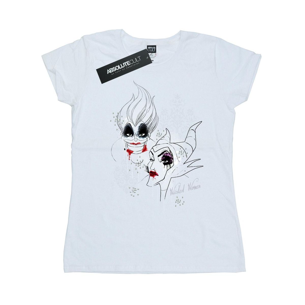 Disney Villains Grafik-Shirt im Skizzenstil