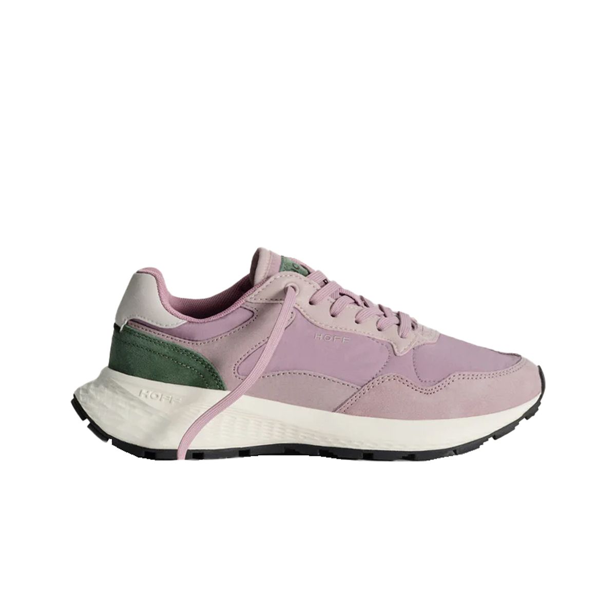 Chunky Sneaker aus Wildleder und Mesh