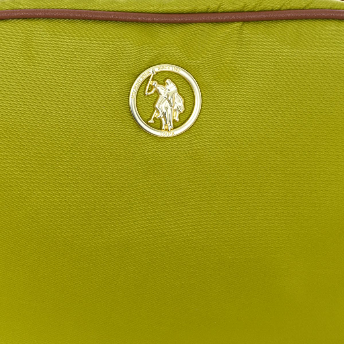 Nylon Umhängetasche mit Paspelierung