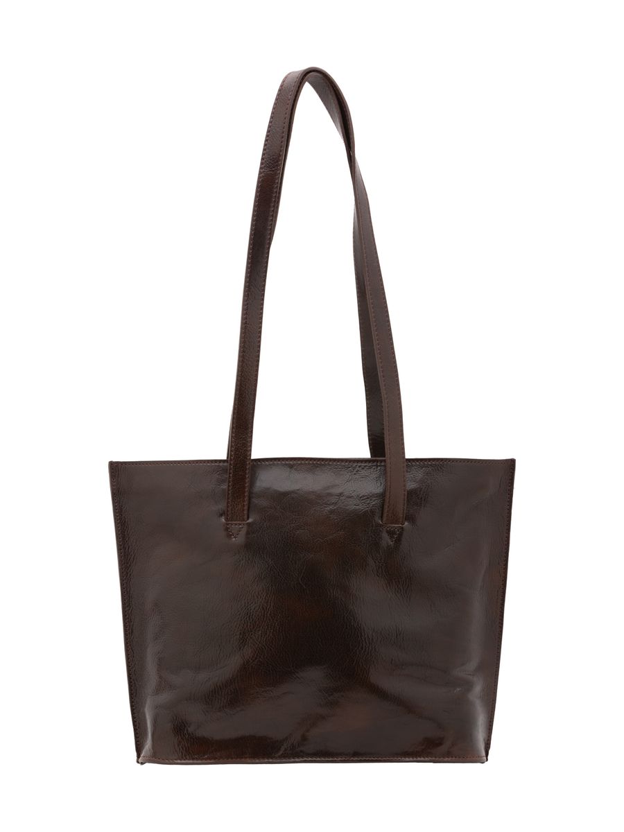 Klassische Leder-Satteltasche
