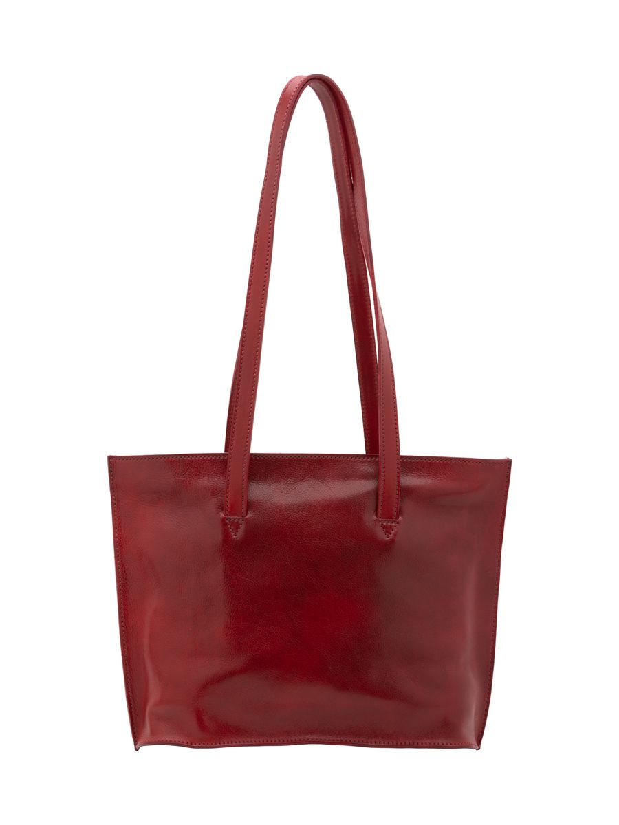 Klassische Leder-Satteltasche