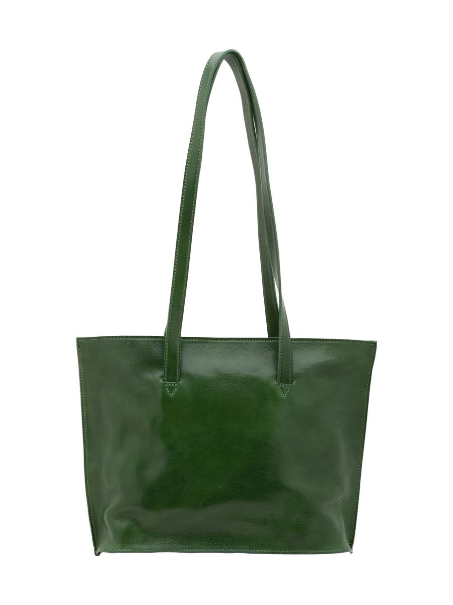 Klassische Leder-Satteltasche