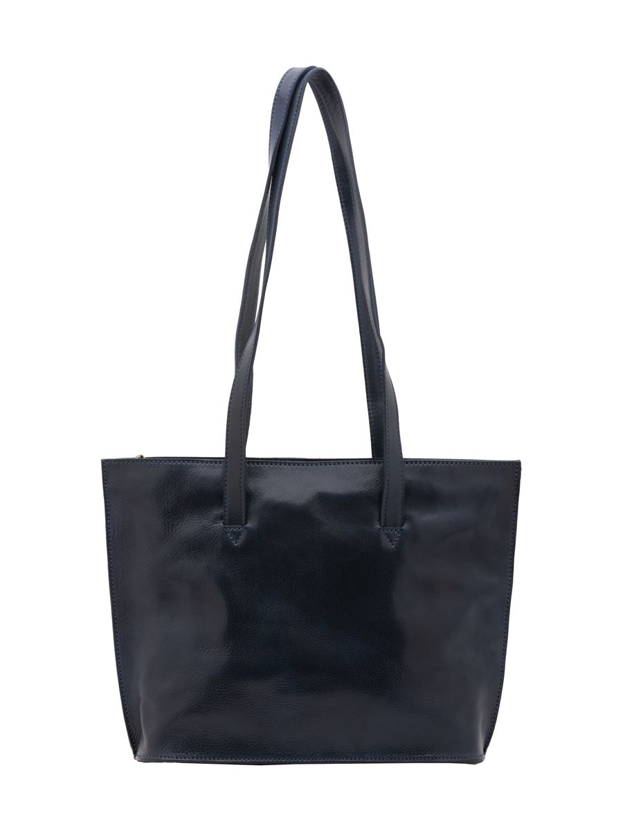 Klassische Leder-Satteltasche