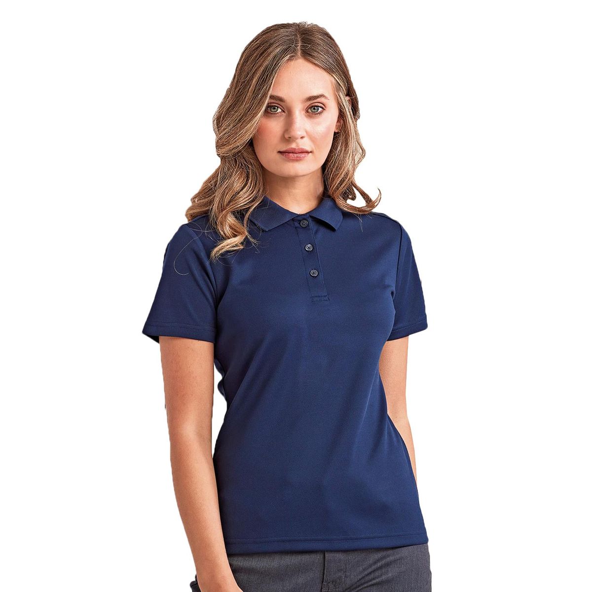 Nachhaltiges Feuchtigkeitsableitendes Poloshirt