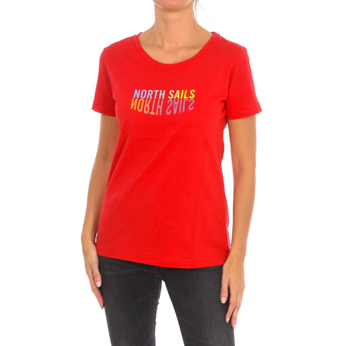 Kurzarm-T-Shirt mit Grafik-Print