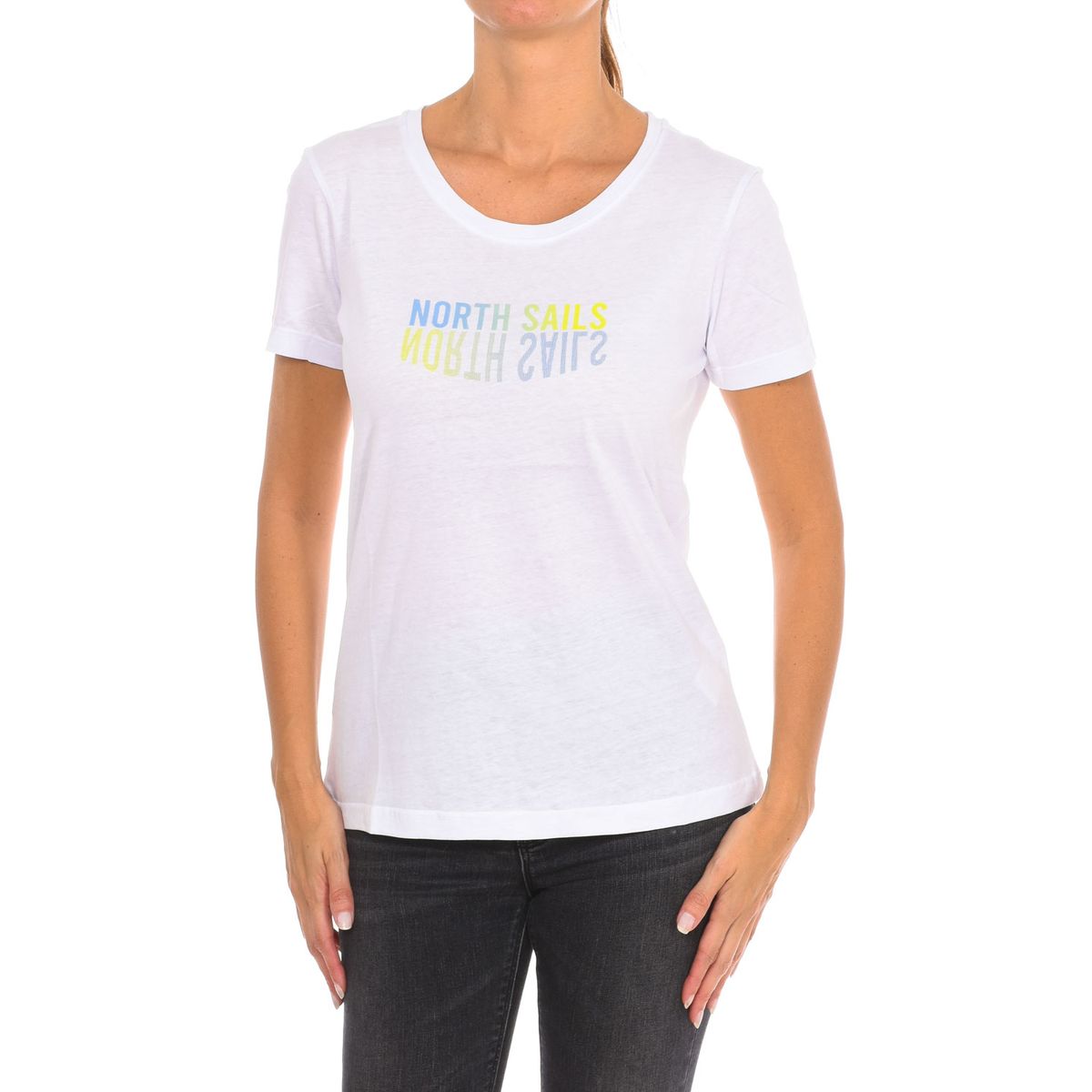 Kurzarm-T-Shirt mit Grafik-Print