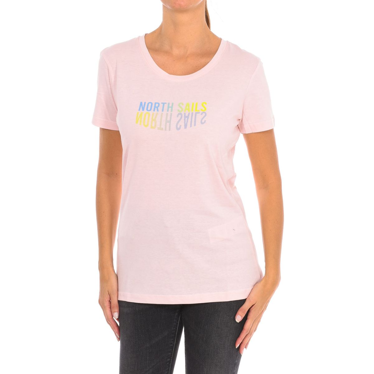 Kurzarm-T-Shirt mit Grafik-Print
