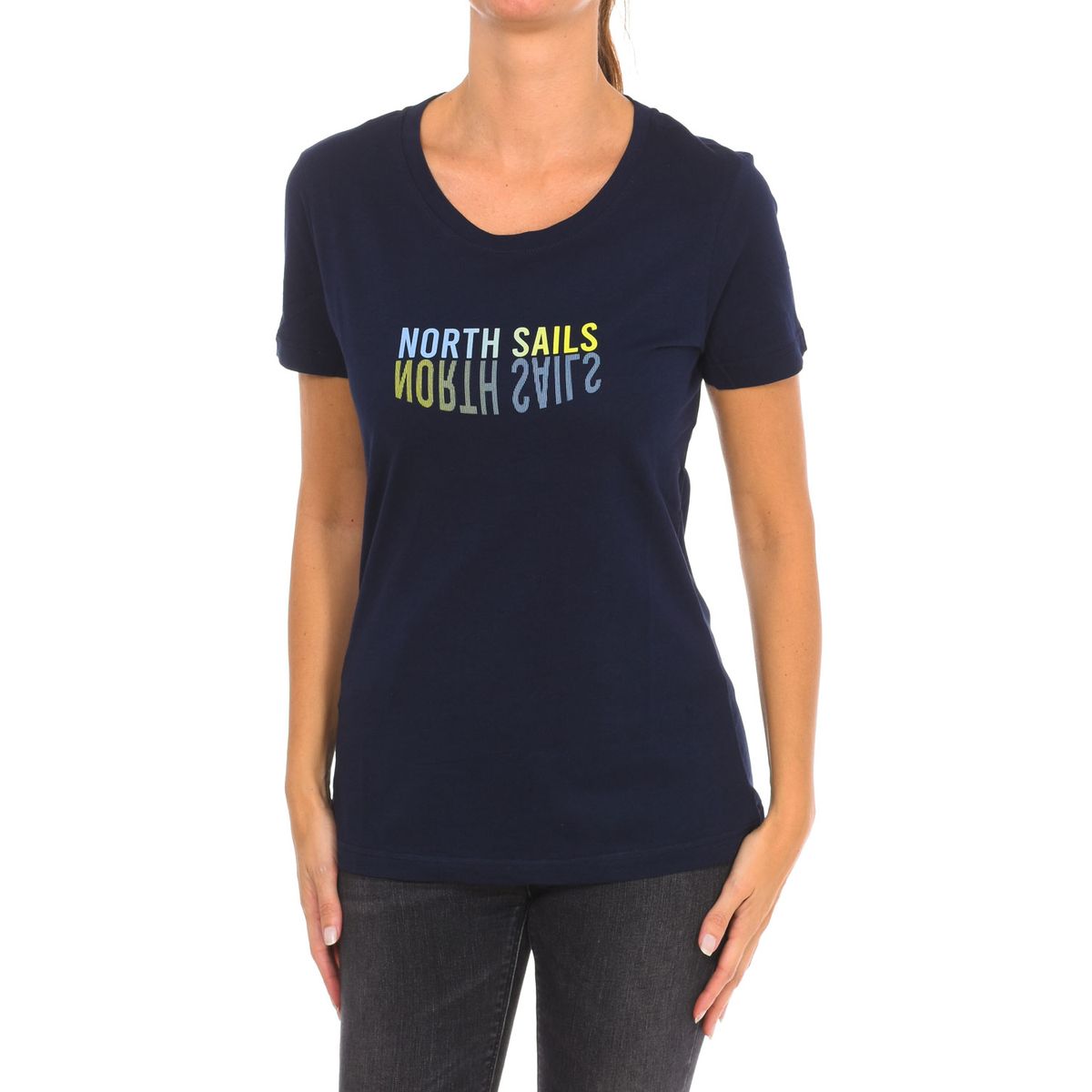 Kurzarm-T-Shirt mit Grafik-Print