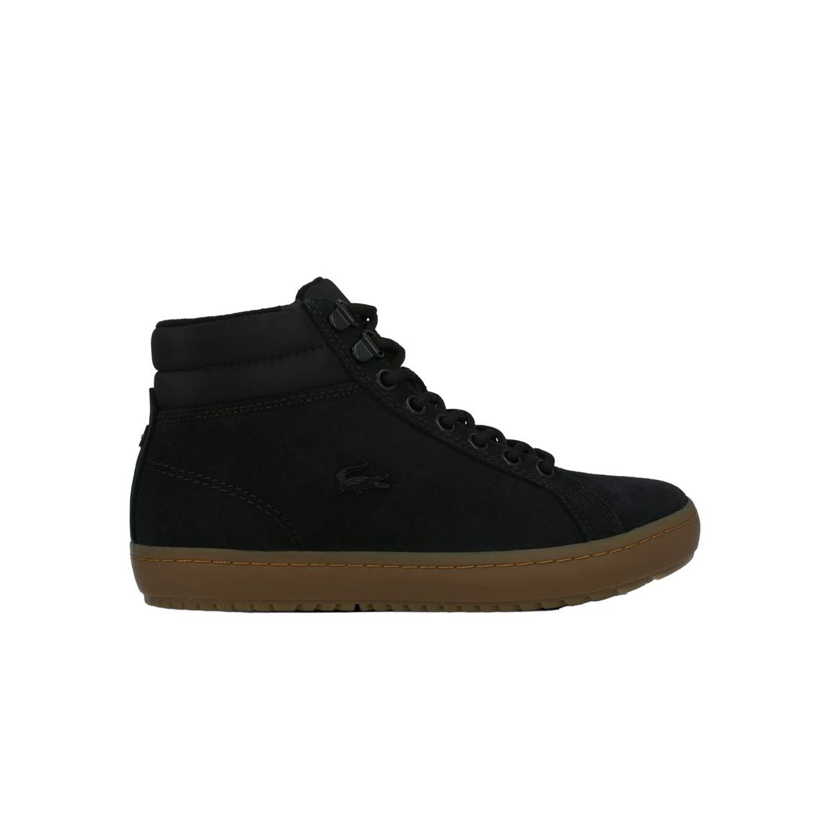 Gefütterte Wildleder High-Top Sneaker