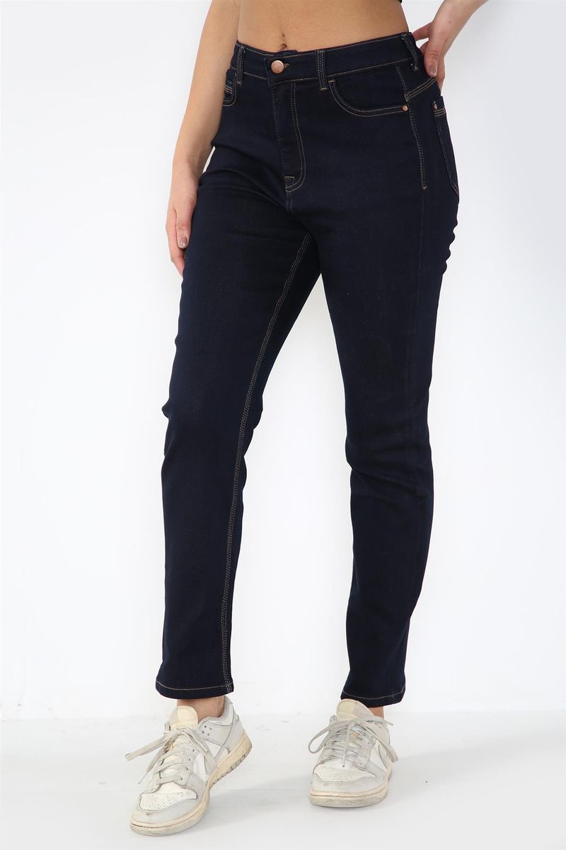 High-Waist Jeans mit Shaping-Effekt