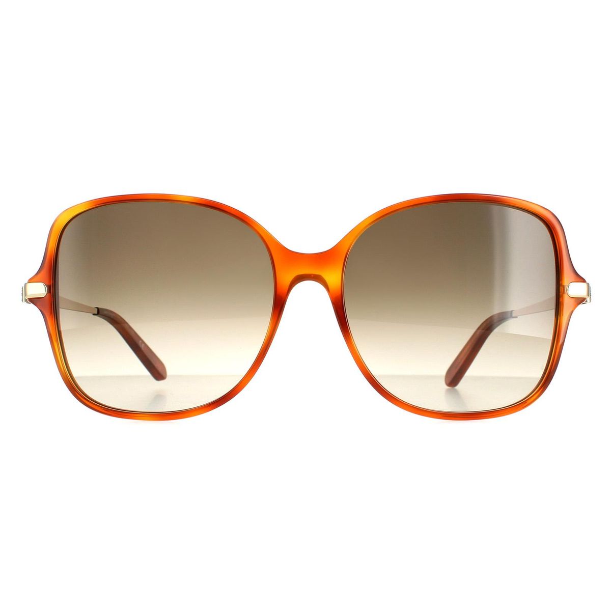 Glamouröse quadratische Oversized-Sonnenbrille
